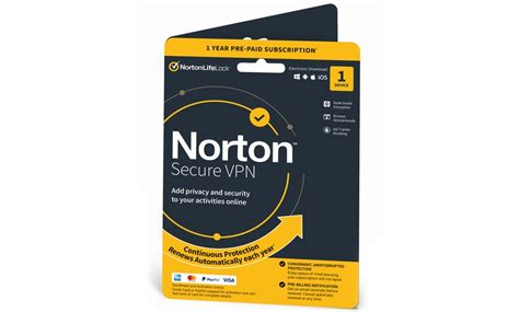 Norton Secure Vpn One Year Groupon