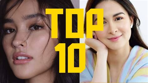 top 10 beautiful filipina actress without makeup