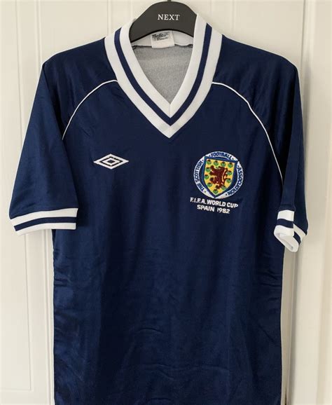 Scotland Home Football Shirt 1982 1985