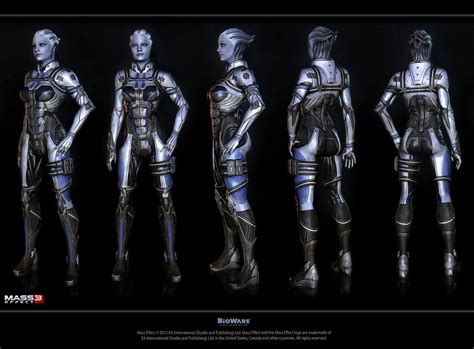 Me3 Liara Tsoni Light Armor Mass Effect Mass Effect 3