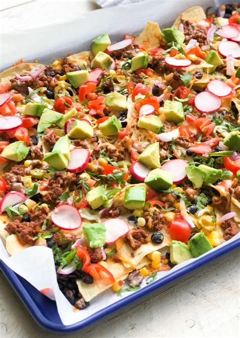 Best Ever Ground Beef Nachos - Spoonful of NOLA | Recipe | Mexican food