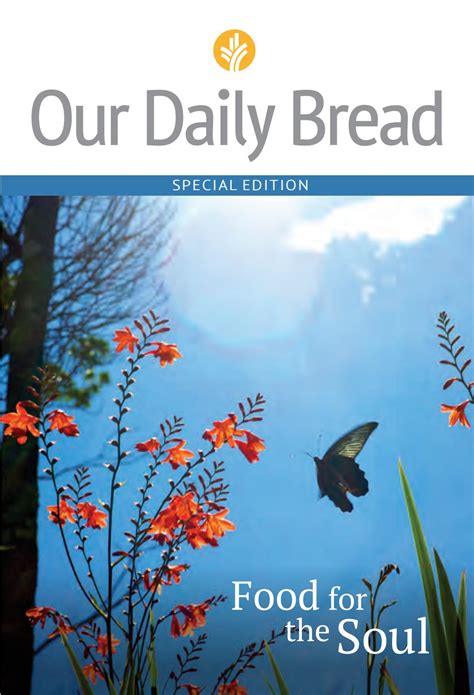 Our Daily Bread Special Edition Food For The Soul By Our Daily Bread
