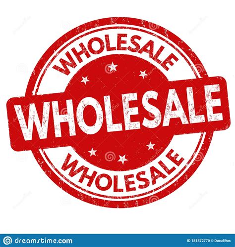 Wholesale Sign Or Stamp Stock Vector Illustration Of Imprint 181872770