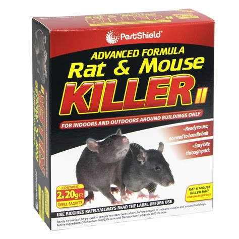 Pestshield Advanced Formula Rat And Mouse Killer 2x20g Concordextra