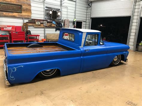 1961 Chevy C10 350350 Bagged Air Ride Short Bed C Notched 4 Wheel Disc Porn Sex Picture