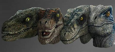 The Raptor Squad Jurassic World Cast Jurassic World Raptors