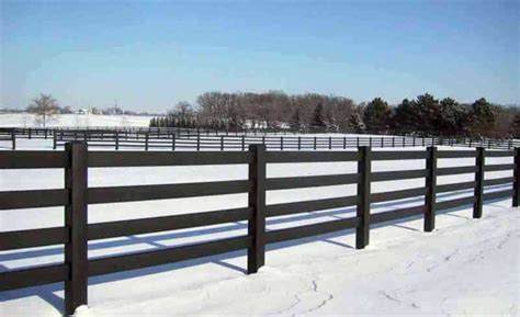 Tuff Stuff 4 Rail Horse Fence Avinylfence