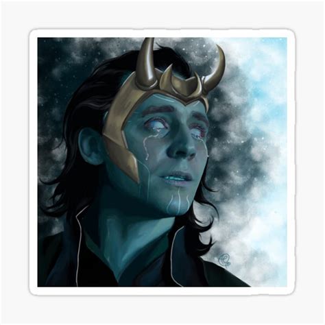 Loki Frost Giant Sticker For Sale By Al3art Redbubble