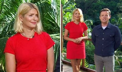 Im A Celebrity 2018 Holly Willoughby Corrects Dec Over Emily Atack Blunder Tv And Radio