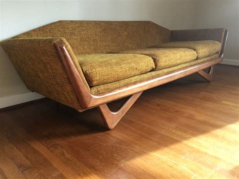 Vintage Mid Century Gondola Sofa In The Style Of Adrian