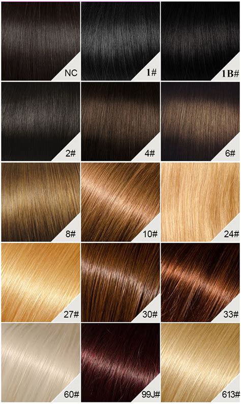 Hair Color Chart Color Chart Lugo S Hair Colour Chart For Blonde