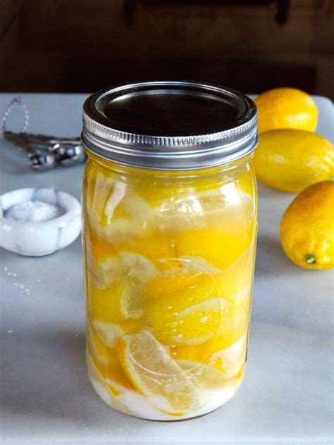 How To Make Preserved Lemons With Salt Recipe Tutorial