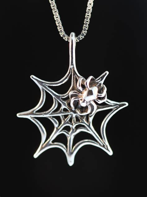 Spider Spider Web Charm Jewelry