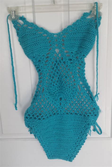 Crochet Bathing Suit Pattern Pdf Crochet Monokini Crochet Etsy