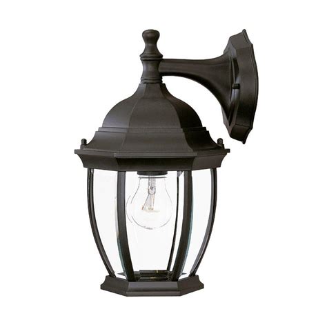 Acclaim Lighting Wexford Collection 1 Light Matte Black Outdoor Wall