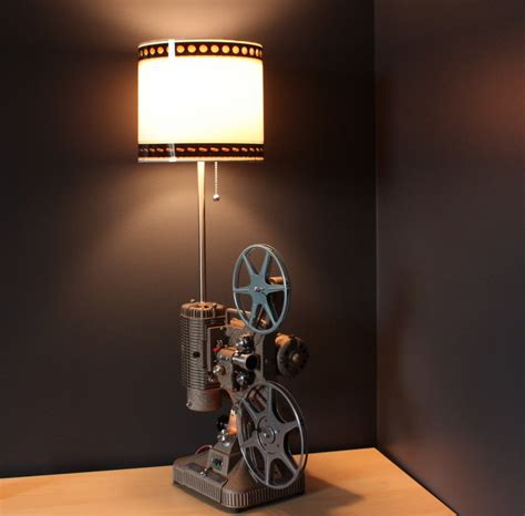 Home Theater Decor 35mm Film Lamp Shade Option For Movie Projector