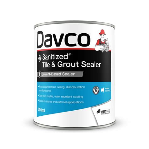 Great savings & free delivery / collection on many items. Davco 500ml Sanitized Tile and Grout Sealer | Bunnings ...