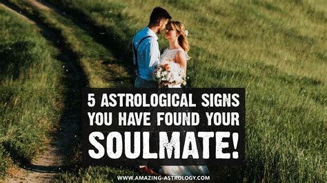 Soulmate Astrological Aspects That You Have Found It