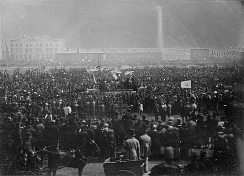 Daguerreotype Of The Chartist Meeting At Kennington Common British Library Abolishment Of