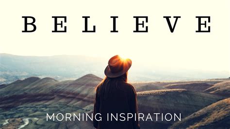 Keep Believing God Is In Control Morning Inspiration