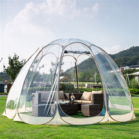 We're proud to offer camping tents of all sizes and styles. Bubble Tent Pop up Canopy Family Camping Gazebo 15x15 ...