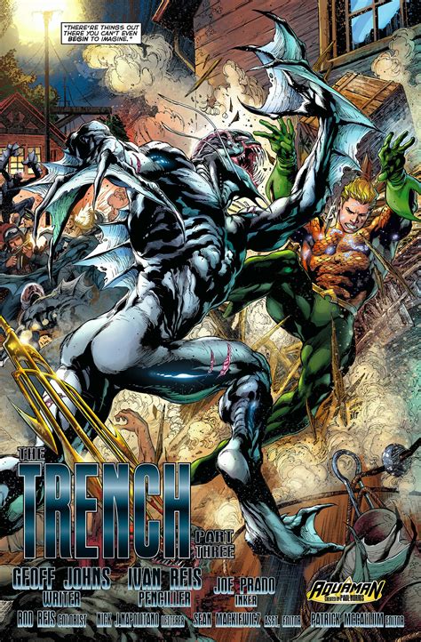 Mera And Aquaman Vs The Trench Comicnewbies