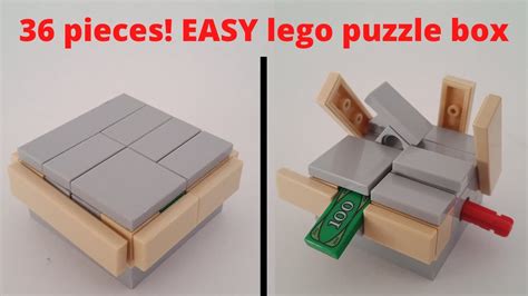 How To Make A Lego Mini Puzzle Box 10 Steps Lego Easy Puzzle Box
