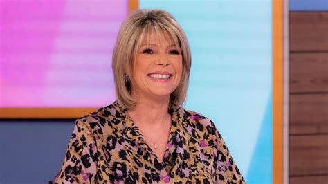loose women s ruth langsford lost for words in unseen moment watch hello