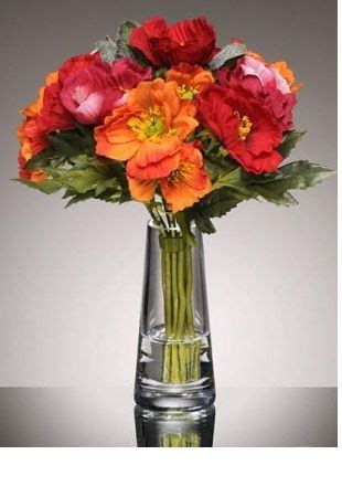 Aquarelle d'un bouquet de deux coquelicots en fleur : Bouquet de coquelicot
