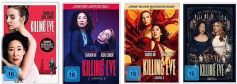 Killing Eve Staffel 1 2 3 4 Komplette Serie Im Set Deutsche