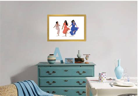 3 girls have fun canvas print — nicholle kobi boutique