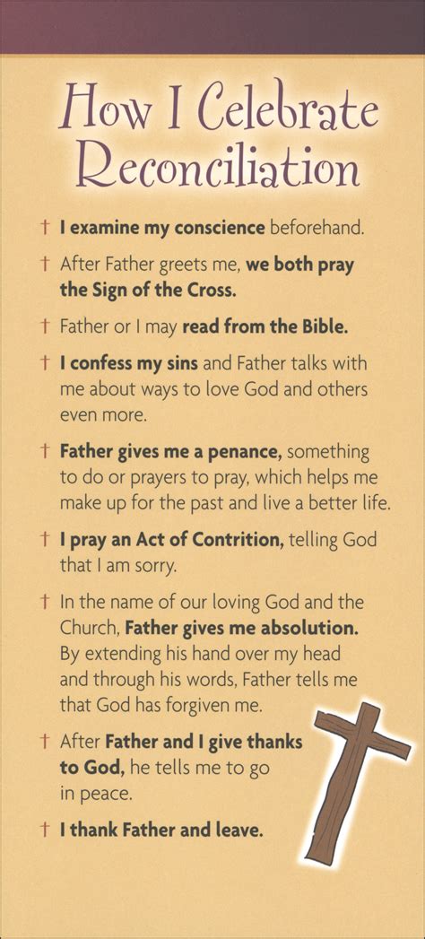 Child's Confession Resource, 50-pack, English — Our Sunday Visitor