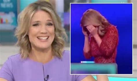 Charlotte Hawkins Left Red Faced As She Relives On Screen Catchphrase