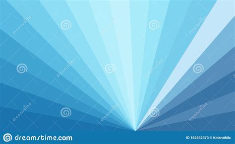 Abstract Blue Radial Background Design Stock Vector Illustration Of