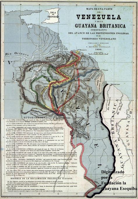 Cartografía De La Guayana La Evidencia Cartográfica De