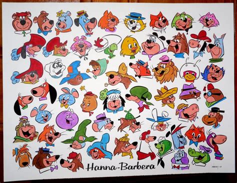 Solve Hanna Barbera Animals Jigsaw Puzzle Online With 48 Pieces
