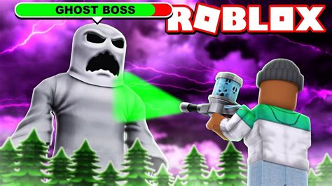 1 Vs 1 Against The Ghost Boss In Roblox Ghost Simulator Youtube