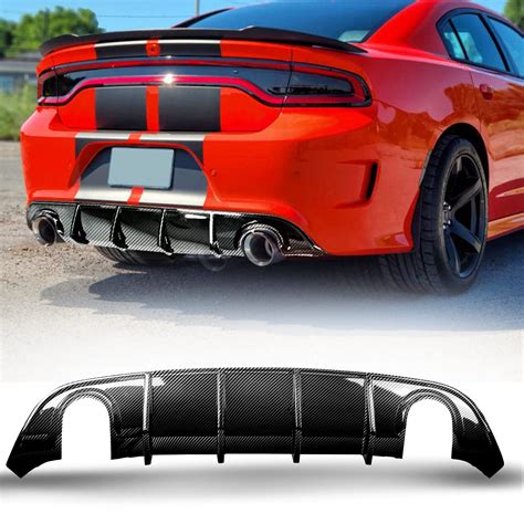 Dodge Charger Body Kit 2015 Parts Rear Bumper Rear Diffuser Hood