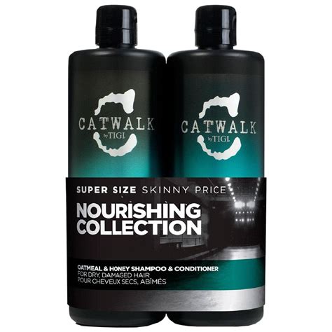 Amazon Com Tigi Catwalk Oatmeal Honey Shampoo And Conditioner Set