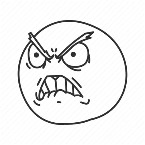 Angry Angry Face Emotion Funny Fuuuu Irritated Meme Icon
