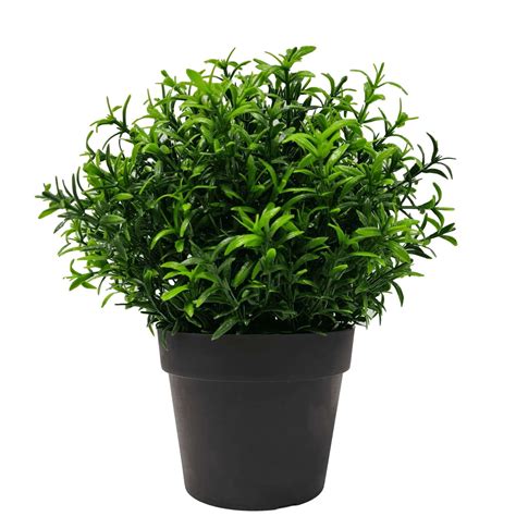Small Potted Artificial Bright Rosemary Herb Plant