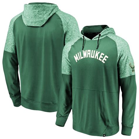 Mens Fanatics Branded Hunter Green Milwaukee Bucks Made To Move