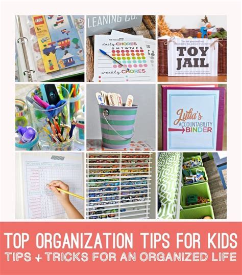 Top Organizing Tips For Kids