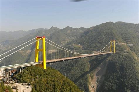15 Scariest Bridges In The World Sidu River Bridge Hubei Province