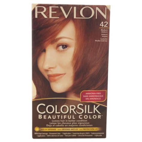 Revlon Colorsilk 42 Medium Auburn Hair Color 1 Ct Food 4 Less