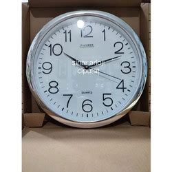 Jual Jam Dinding Besar Pioneer CR 2035 Diameter 36 Cm Quartz Wall Clock