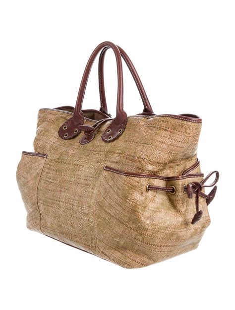 Straw And Leather Handbags Iucn Water