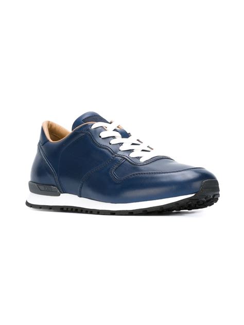 Lyst Tods Low Top Sneakers In Blue For Men