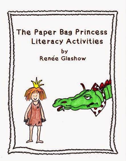 The Paper Bag Princesss Library Activities By Renge Glashow Book Cover