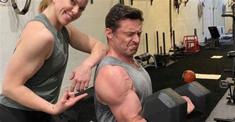 hugh jackman boasts theresults of his training for deadpool 3